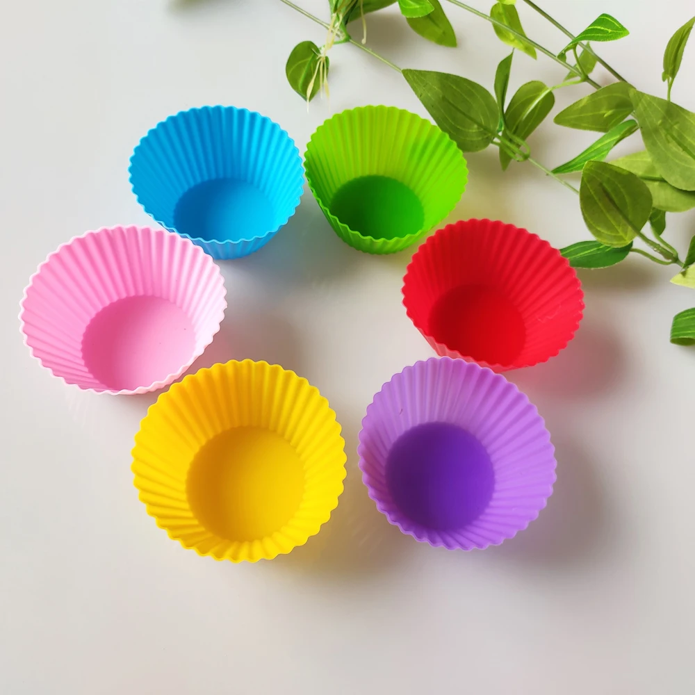 8 шт. круглая форма для выпечки из силикагеля| |