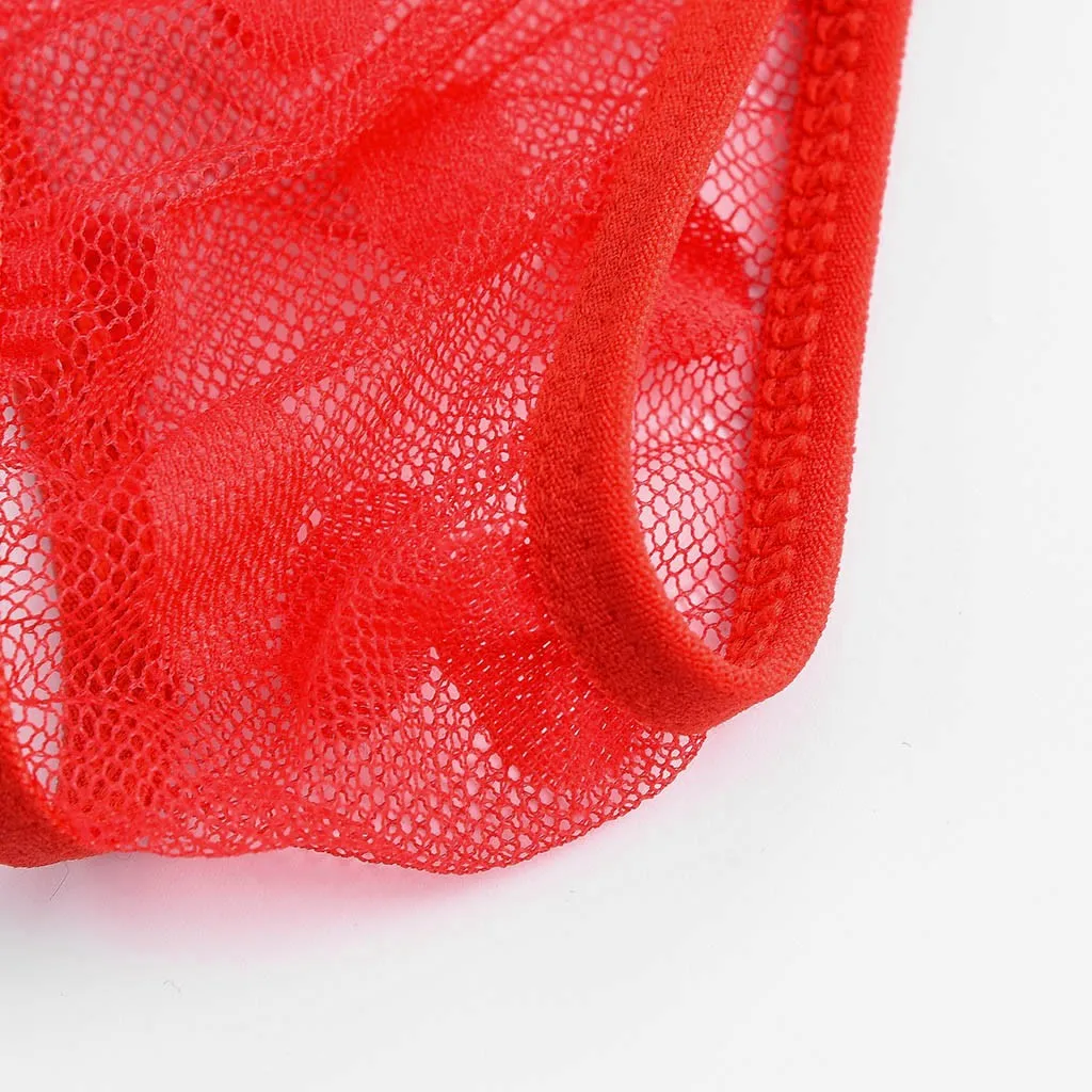 

Sexy Transparent Women Underwear Set Lace Mesh Porno Sexy Lingerie Halter Sleepwear Fashion Sensual Lingerie Woman Brief Sets