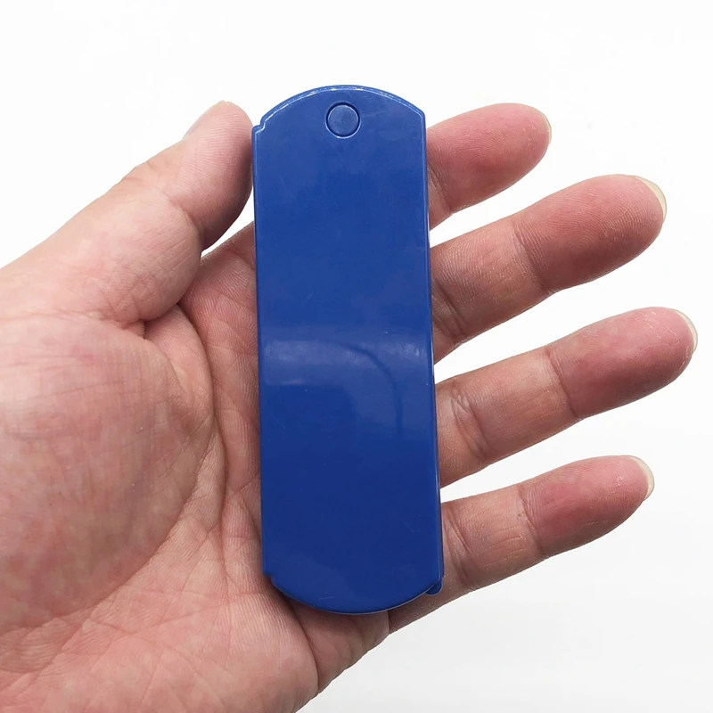 Складная Щетка для волос портативная складная Антистатическая щетка с зеркалом