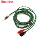 Thouliess DIY сбалансированный 2,5 мм 4,4 6,5 XLR стерео кабель для наушников Sennheiser HD580 HD600 HD650 HD25 HD660S HD565 HD545 обновление