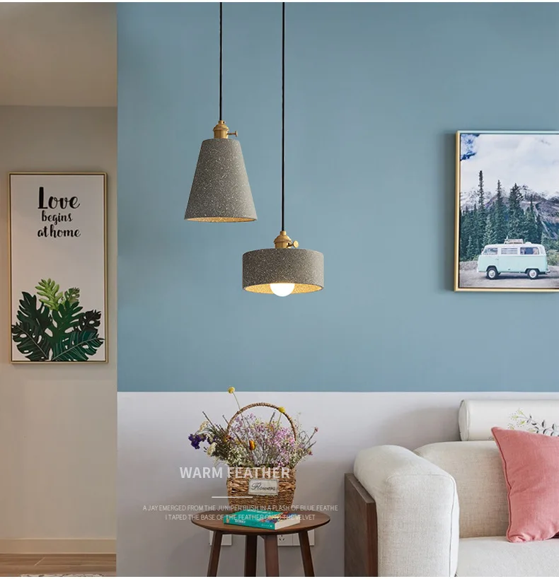 Промышленный Лофт ресторанная люстра Персонализированная креативная Спальня