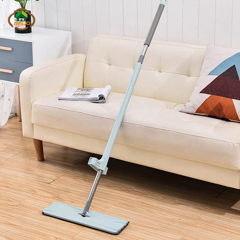 Щетка для мытья швабры MSJO волшебная плоская Швабра рук ванной ленивых с длинной