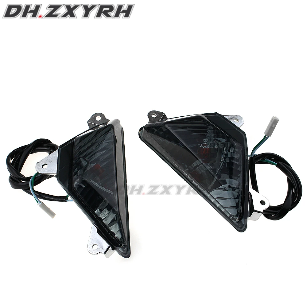 Подходит для Kawasaki Ninja 300 650 ER6F ER 6F ER-6F ZX-6R ZX6R ZX 6R 636 передний указатель поворота