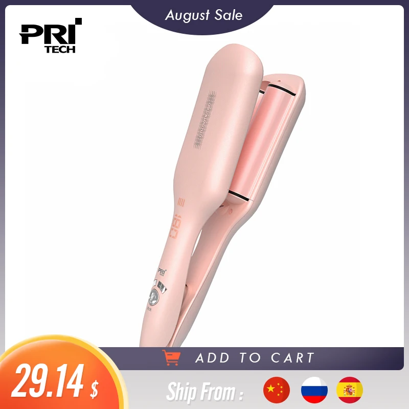 Устройство для завивки волос 5 уровней регулировки температуры 28 мм|Щипцы