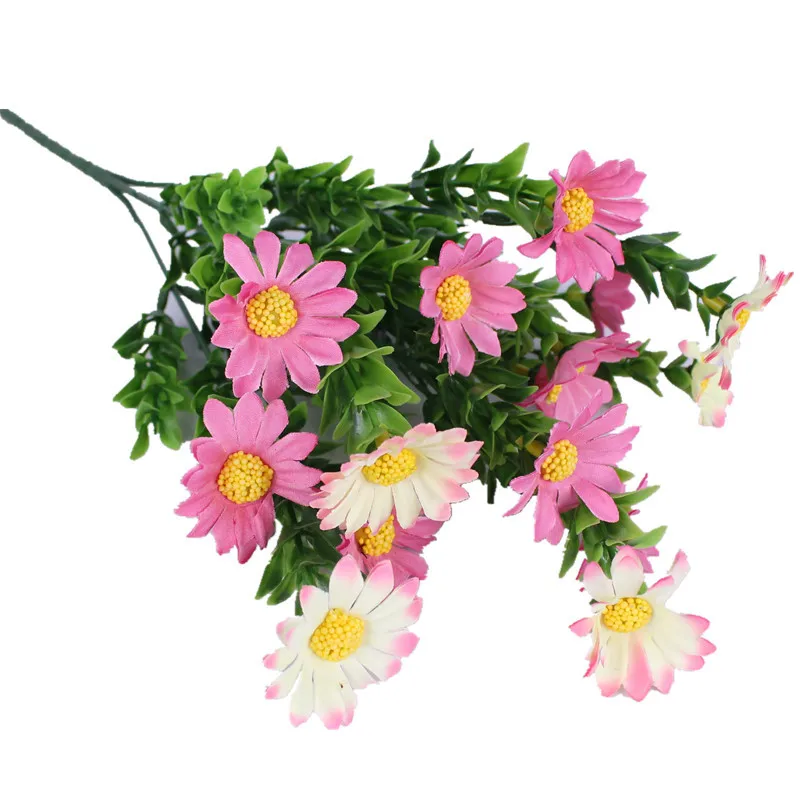 

Home Decor Artificial Flowers Small Daisies Chrysanthemum Silk Flowers Living Room Decorations on The Floor
