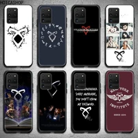 tv series shadowhunters phone case for samsung s20 plus ultra s6 s7 edge s8 s9 plus s10 5g lite 2020