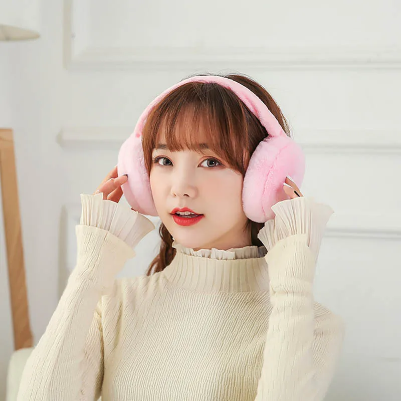 Calymel Мода унисекс Симпатичные новые милые Складная Красочные Наушники Earwarmers