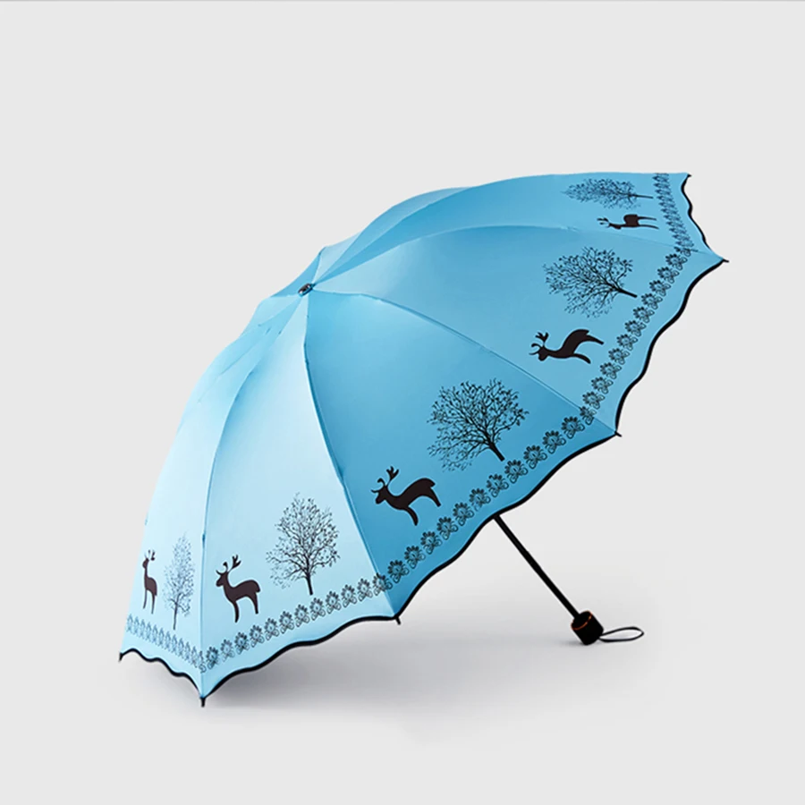 Оригинальный Зонт от дождя для мужчин защита УФ-лучей складной зонт 5U069 | Дом и сад