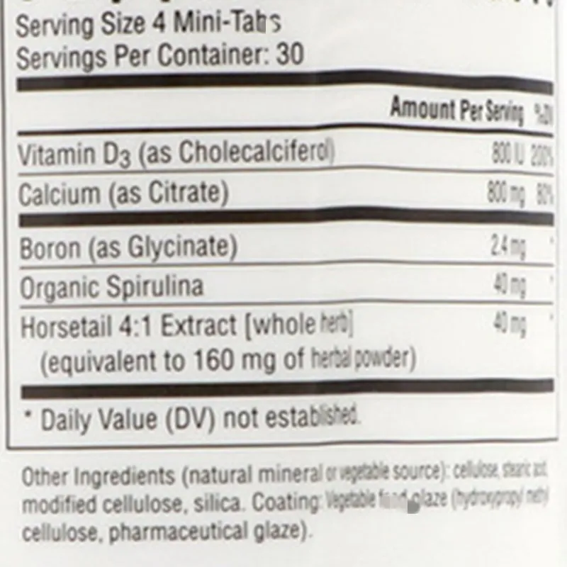 

Mini Calcium Citrate, 120 pieces/bottle Mini