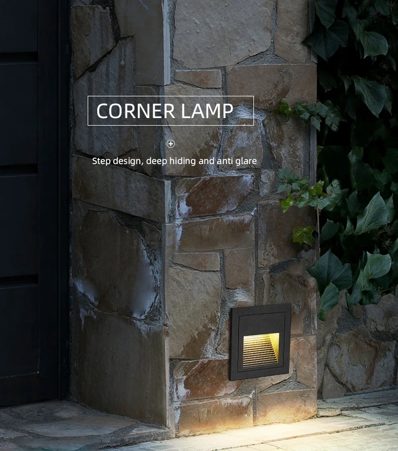 IP65 PIR motion детектор светильник Сенсор Led ступеньки лестницы Светильник Уличный