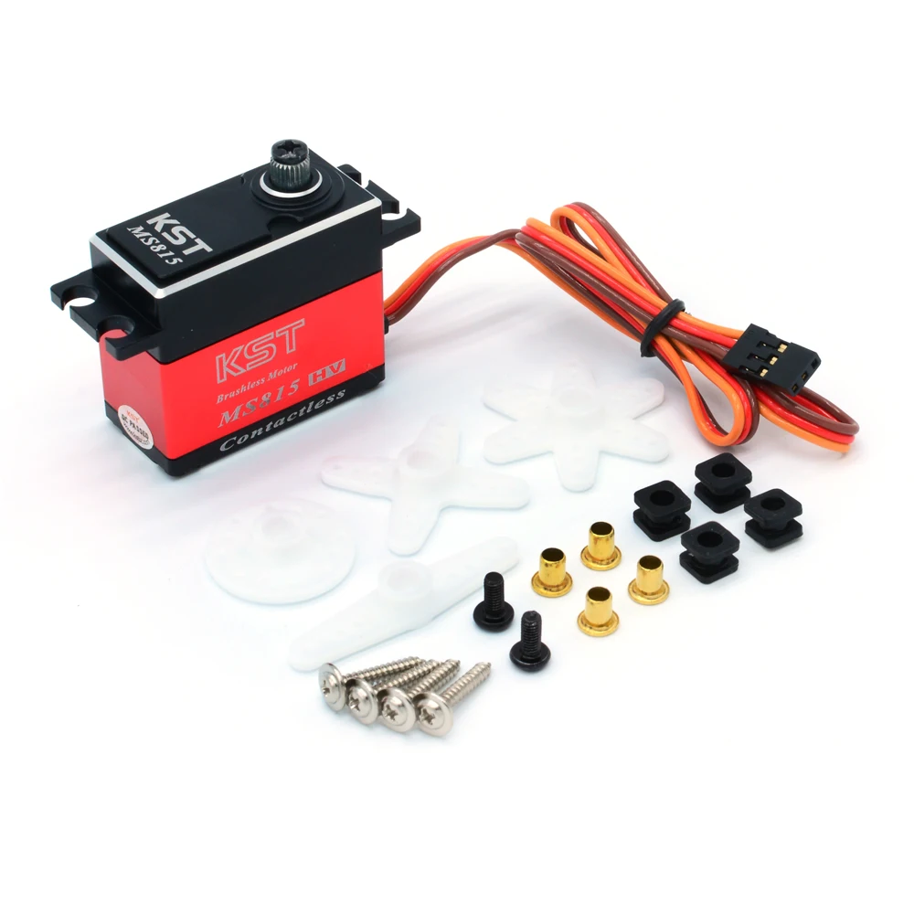 Высокопроизводительный металлический сервомотор KST MS815 8 4 в 22 кг 0 07 сек. HV UAV для