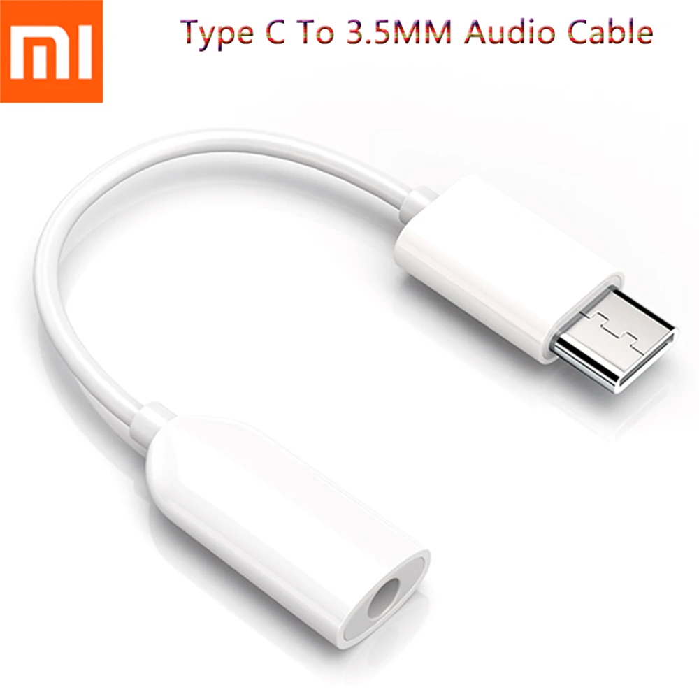 Оригинальный адаптер для наушников Xiaomi Mi 10 9 Pro USB 3 1 Type C до 5 мм Женский кабель