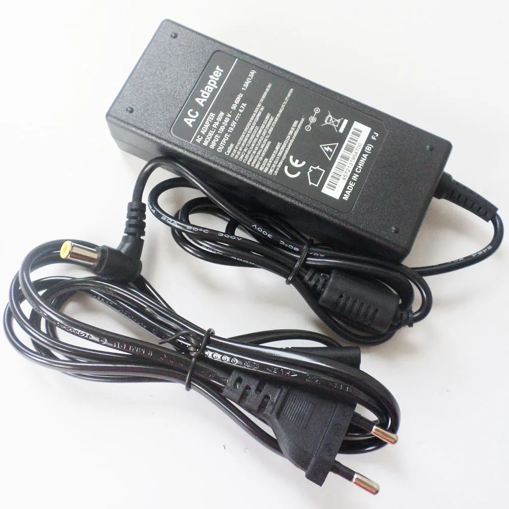 

19.5V 4.7A Laptop AC Adapter Battery Charger Power Supply Cord For Sony Vaio PCG-7T1L PCG-9401 PCGA-ACX1 VGN-BX670P VGN-BX675P