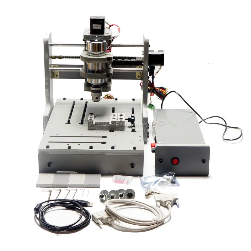 

Hot Sale DIY CNC Mini Router 4 axis cnc Engraving Machine Mach3 ER11 Collects