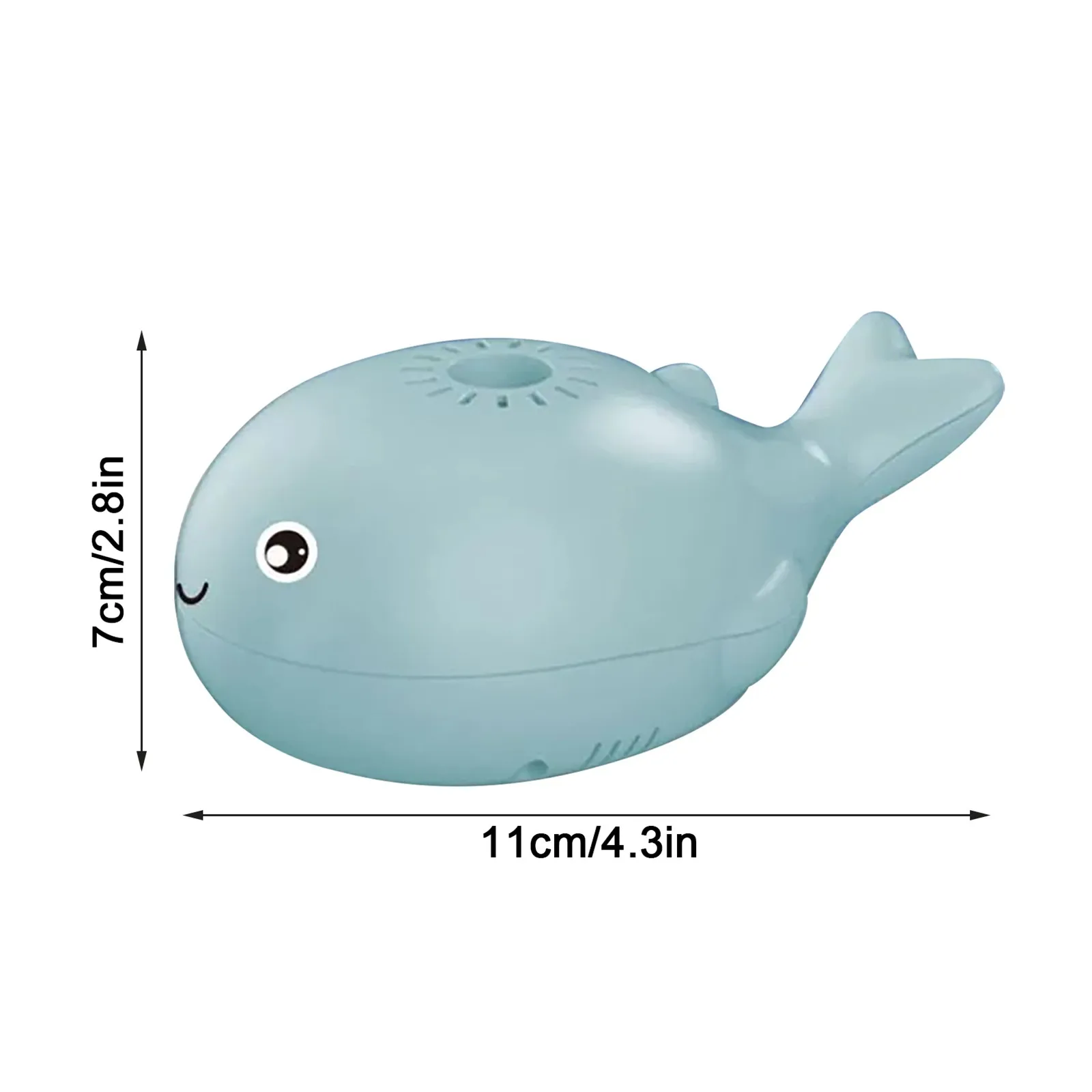 

Kids Water Spray Whale Dolphin Bathroom Sprinkler Toys Play Ball Bathing Toys Kids Gift USB Charging No Fan Blades Toy