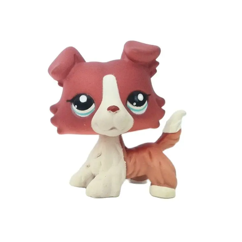 Магазин домашних животных милые игрушки редкая собака колли #1542 Коричневый Белый