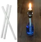 Фитиль из стекловолокна 1 шт., стеклянные держатели для винных бутылок, лампа для спиртового масла, керосиновая горелка, фитиль из хлопка, 35 см