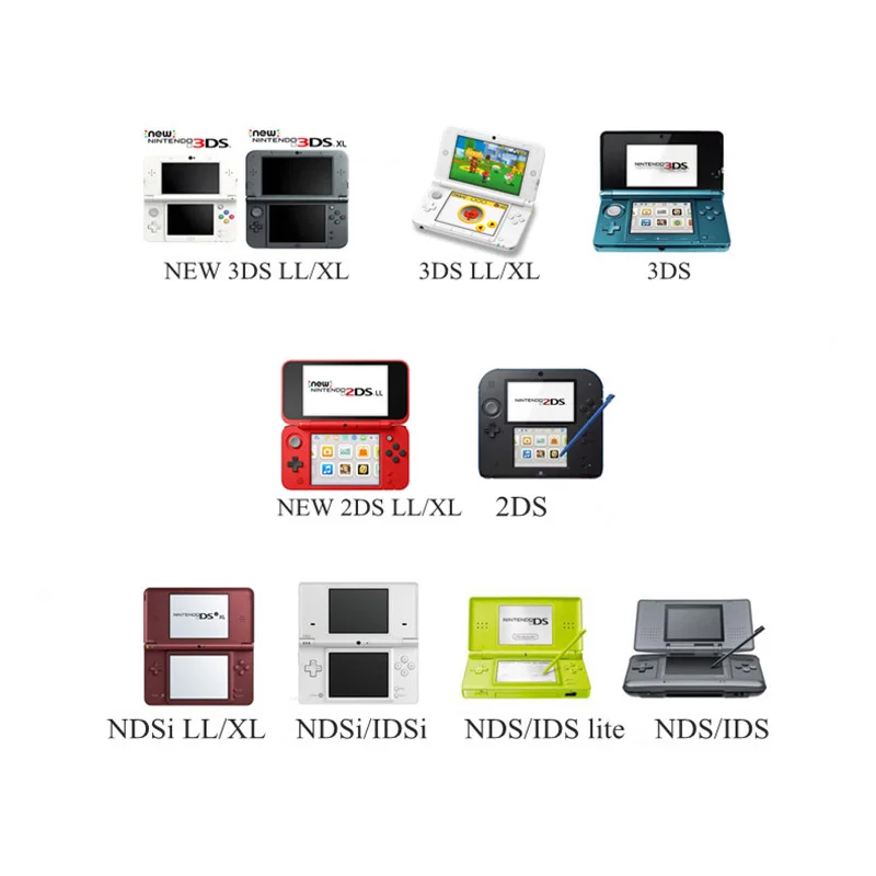 DS Video Game Cartridge Console Card Compilation All In 1 for Nintendo 3DS 2DS New XL Lite EUR USA FR ES DE KR | Электроника