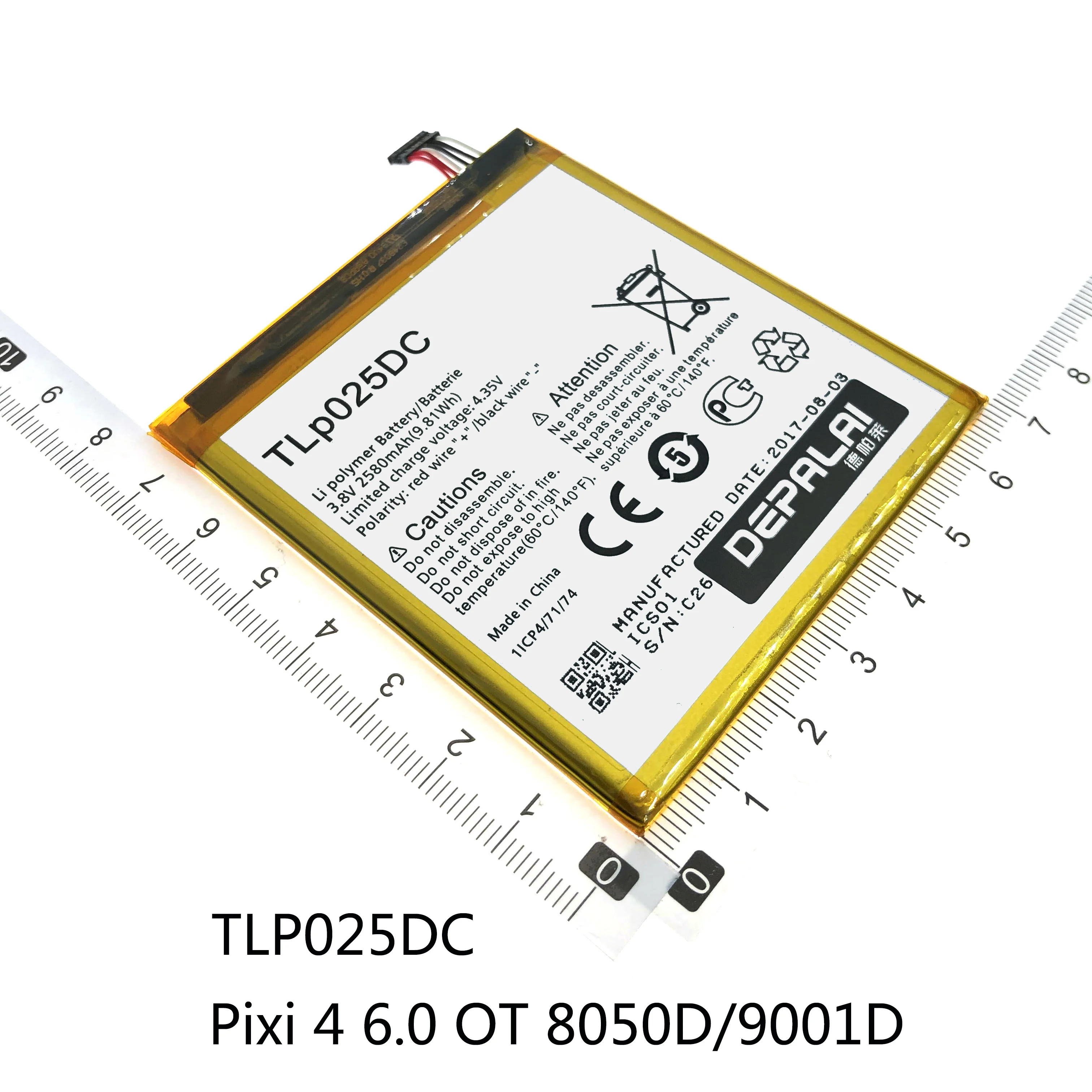 Аккумулятор TLP025GC TLP025DC TLP025A2 для Alcatel One Touch POP C9 Pixi 4 (7) 3G 9003X 9003A 6 0 OT 8050D/9001D Pop 3 (5 5)