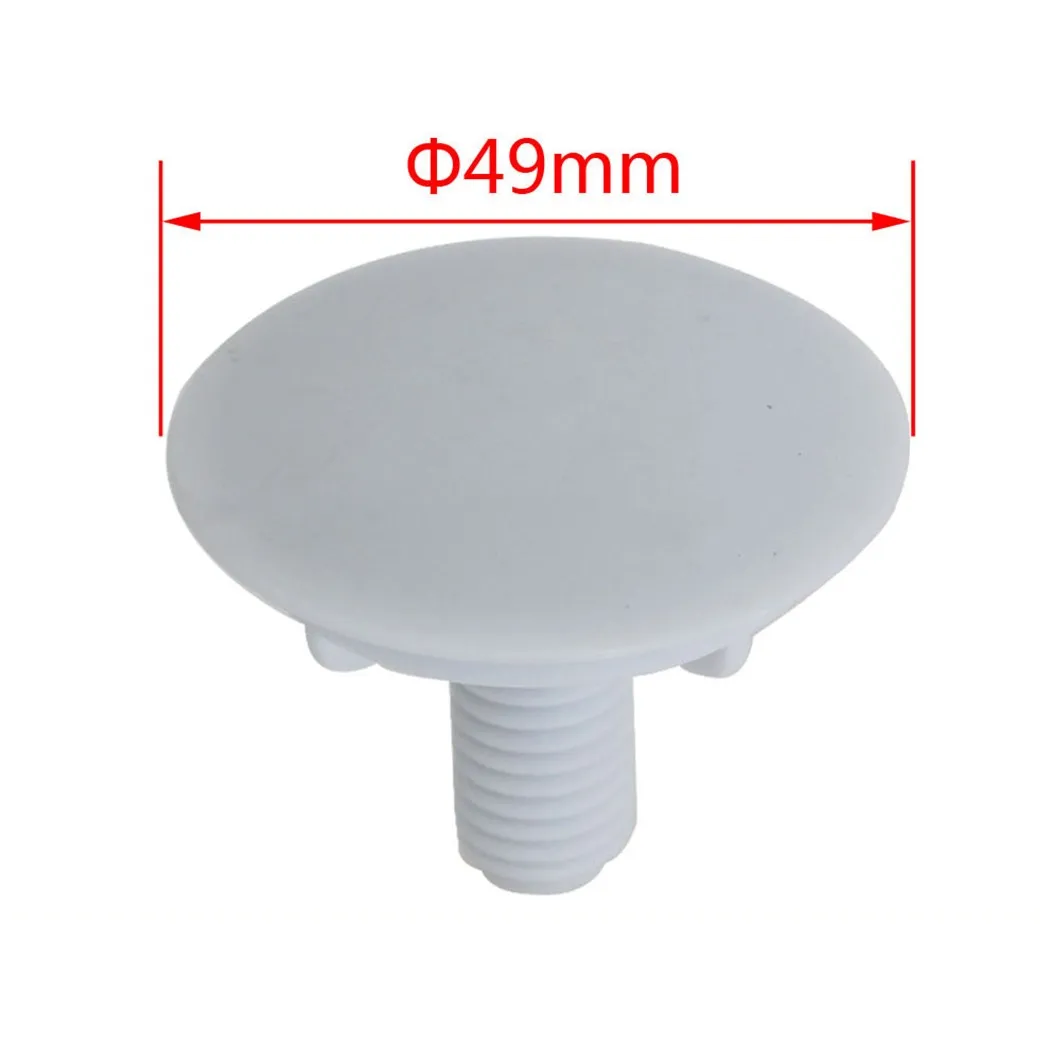 

Replacement Kitchen Tap Hole Cover 2pcs/set 49-50mm Blanking Plug Stopper Basin Cover Kitchen Accessory