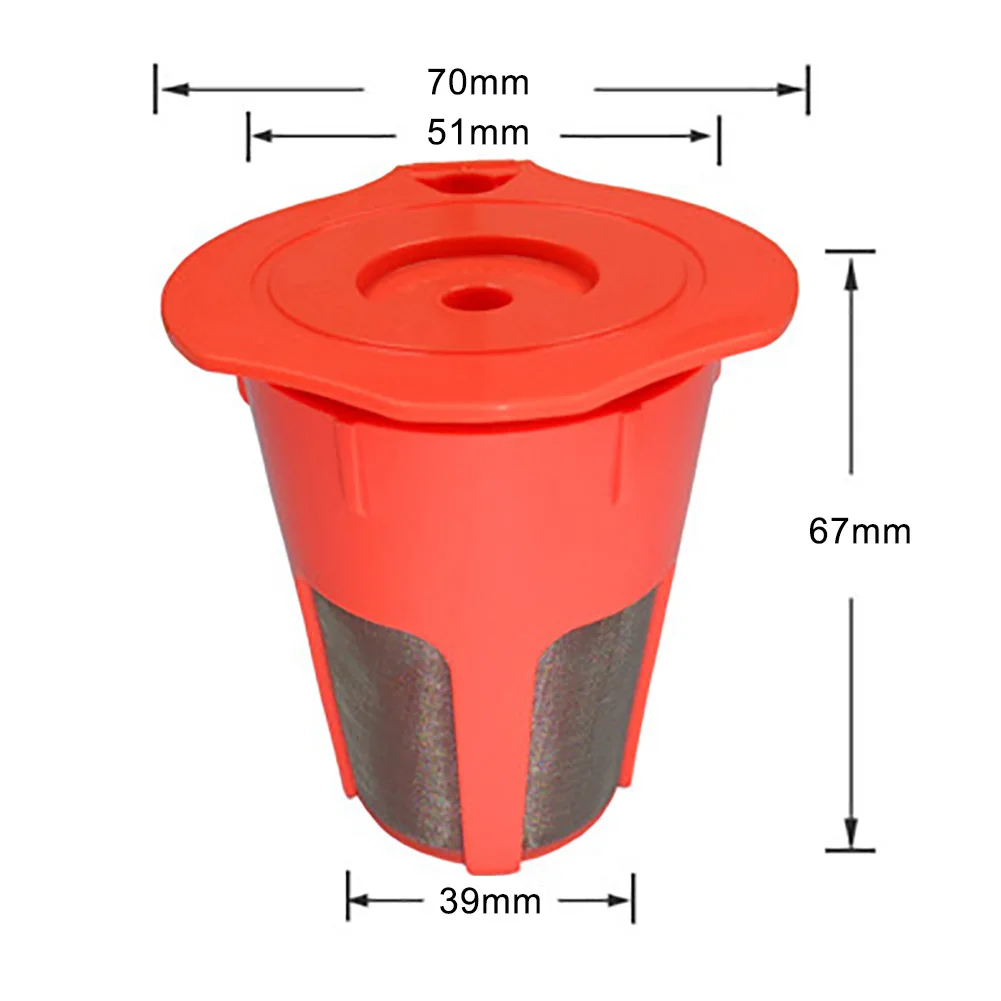 Фильтр для кофе из нержавеющей стали многоразовый фильтр Keurig K-Cup 2 0 K500 K400 K300 K200