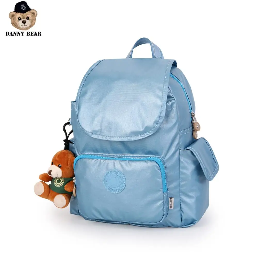 

Danny Bear Solid Color Series Fabric School Causal Bag Fashion College Zipper Travel Backpack DMDB9118011-051F