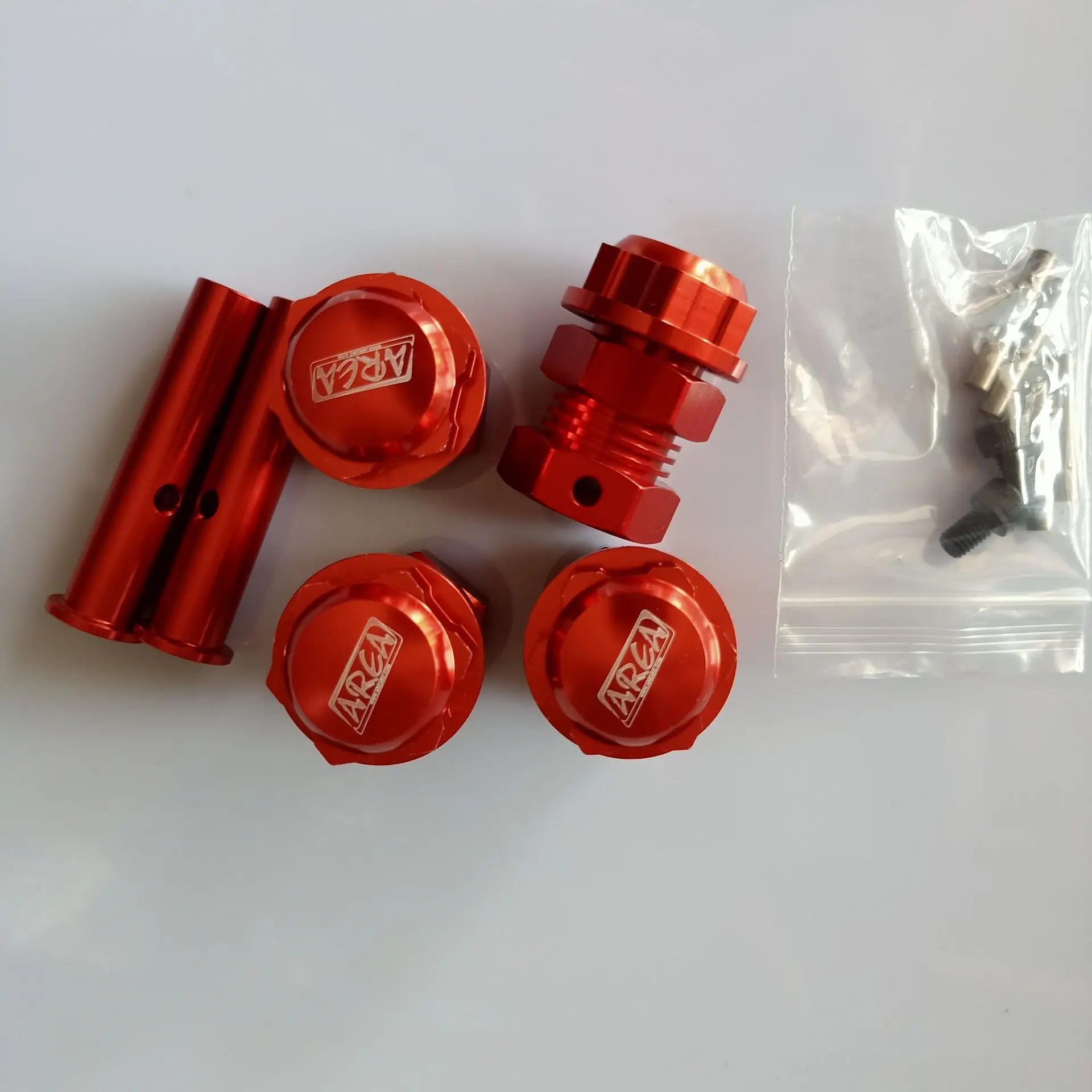 Area rc wheel nut + axle extender for HPI baja 5b 5t 5sc KM Rovan 1/5 car | Игрушки и хобби