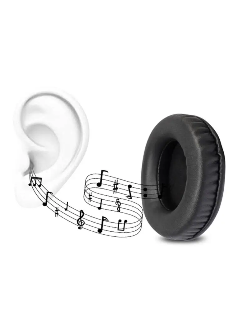 

2pcs Headphone Ear Pads Leather Headset Earpads Cushion Earmuff Cover for C320M C320-M