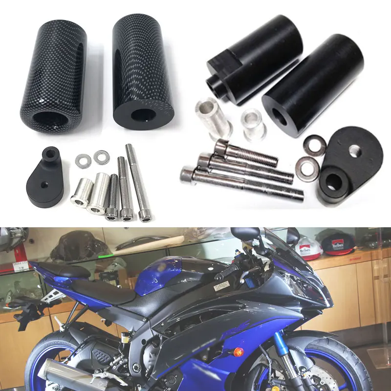 Новая модель слайдеры рамы мотоцикла без обрезания защита от падения для Yamaha YZFR6