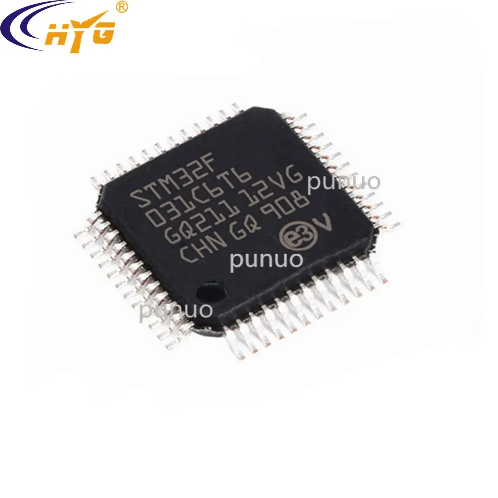 Оригинальный аутентичный STM32F031C6T6 Инкапсуляция LQFP 48 32 битный микроконтроллер 32K