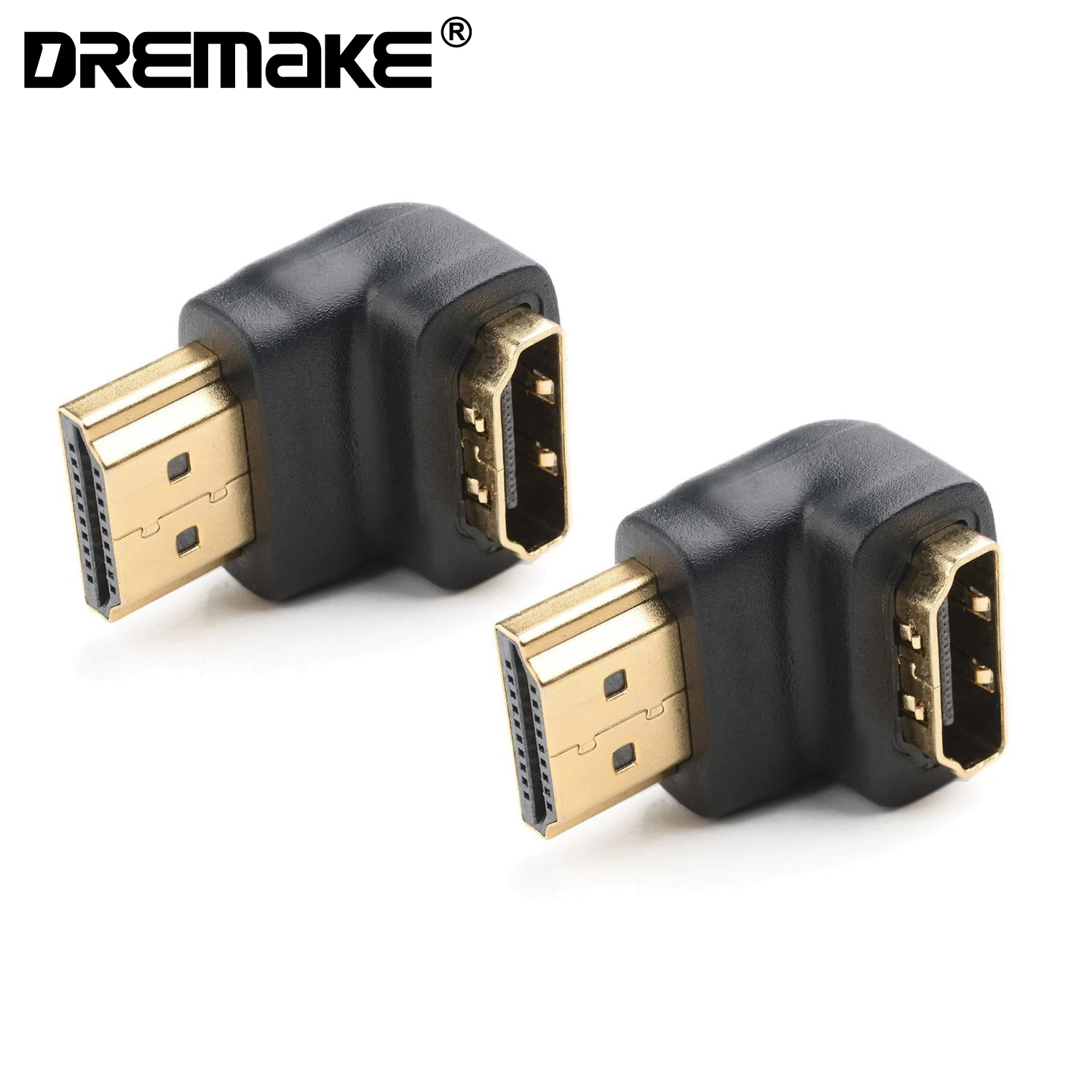 2 пары в упаковке 90 градусов совместимому с HDMI к Совместимость преобразователя