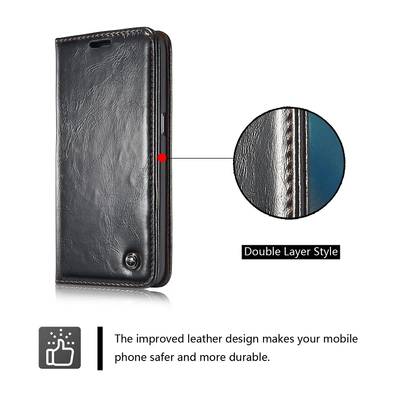 Роскошный Магнитный откидной Чехол для samsung galaxy S7 edge S8 S9 S10 Plus S5 Mini S4 S6 edge Plus винтажный кожаный чехол-бумажник