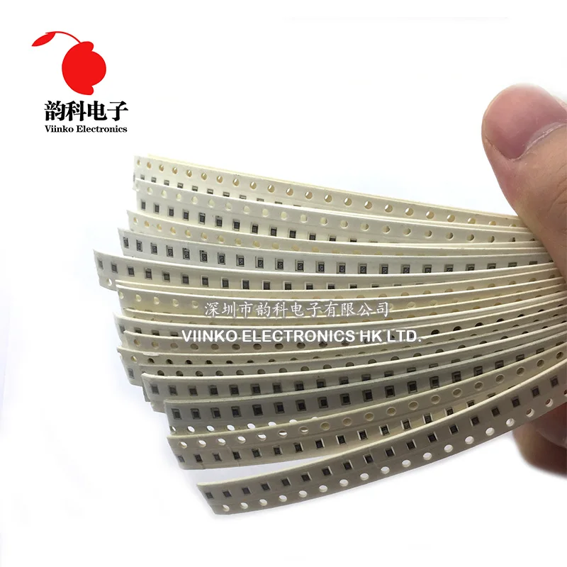 200 шт. 1% SMD резисторы набор в ассортименте 10 valuex20 = 0805 1R00 R820 R750 R620 R500 R470 R330 R220 R150 R100 |