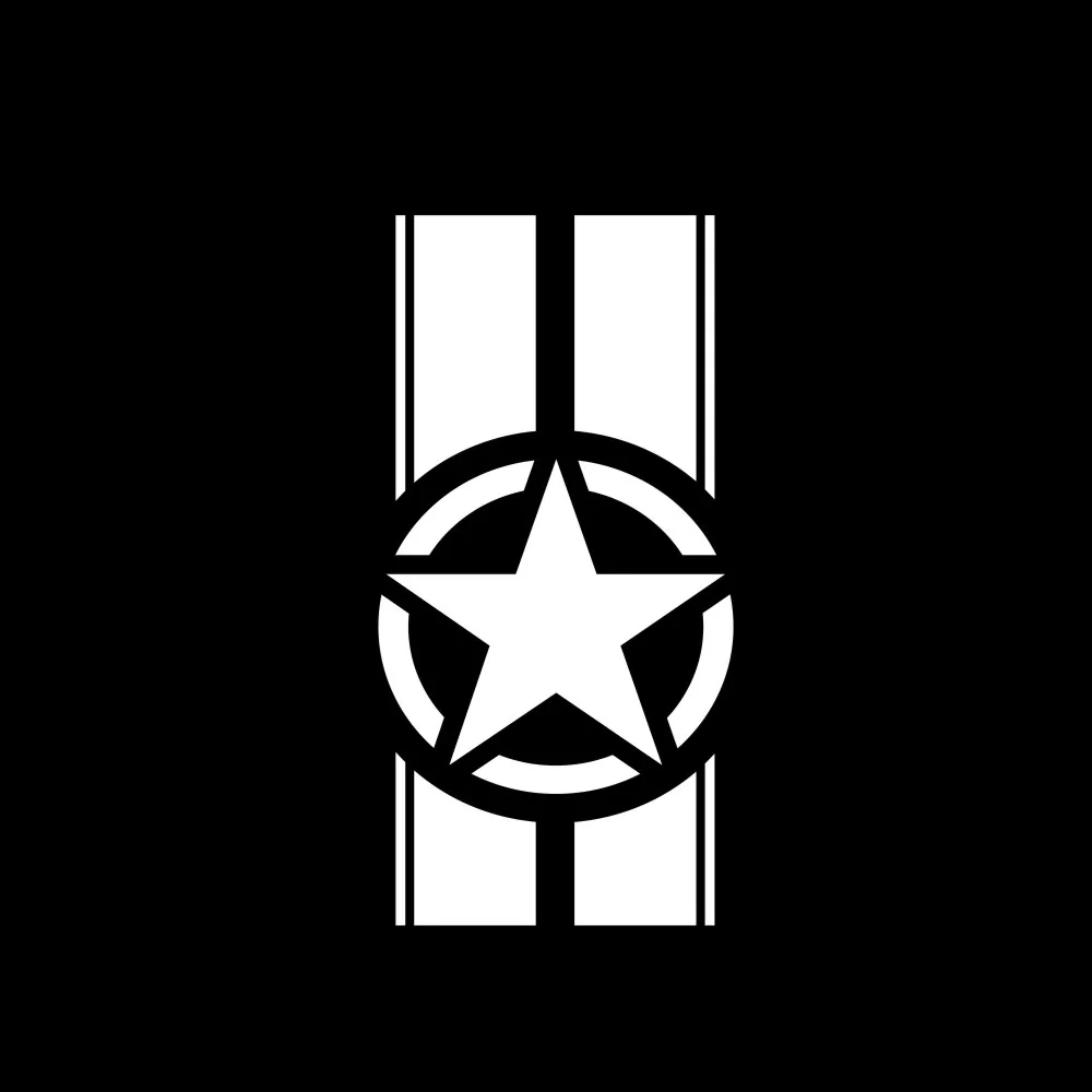 

1 шт. модная гоночная пентаграмма с бахромой, наклейка на автомобиль для Jeep Wrangler TJ LJ JK, украшение «сделай сам», виниловый капот, аксессуары для грузовика