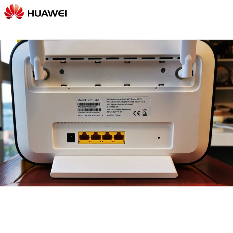 Unlocked Huawei B625 B625-261 4G CPE Routers CAT12 720Mbps  WiFi Hotspot Support 4G bands B1/B3/B7/B8/B20 PK b618 b818