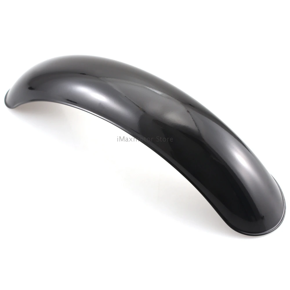 Брызговики для мотоцикла металлические черные блестящие Harley Bobber Bratstyle чоппера |