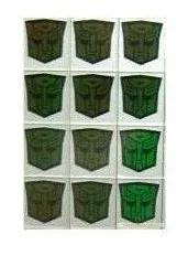 Преобразования Crazy вечерние логотип ПЭТ/ПЭ ПЭТ наклейка с логотипом автомобиля