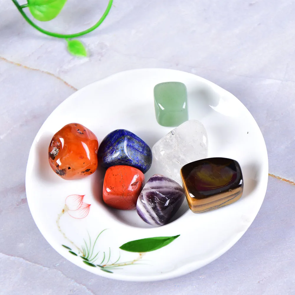 7 шт./комплект декоративные драгоценные камни для йоги|Камни| |