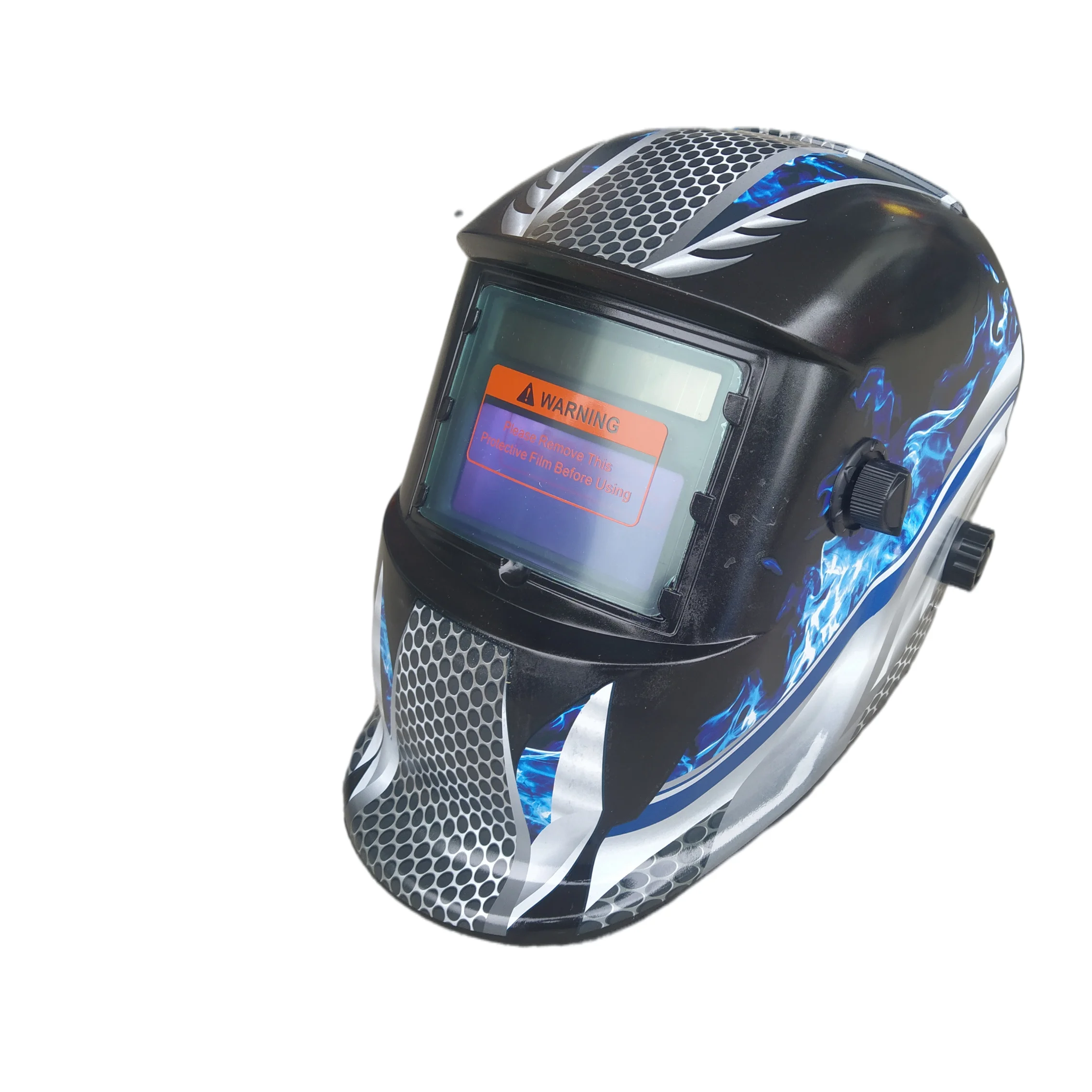 

Auto darkening welding helmet/welding mask True Color/Real Color MIG MAG TIG/4 arc sensor/Solar cell(Grand-918I/958I)