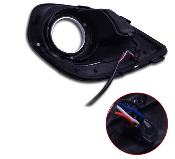 

NEW LED Waterproof Car light running lights with fog lamp for M/itsubishi AXR RXR O/utlander Sort 2013-2015