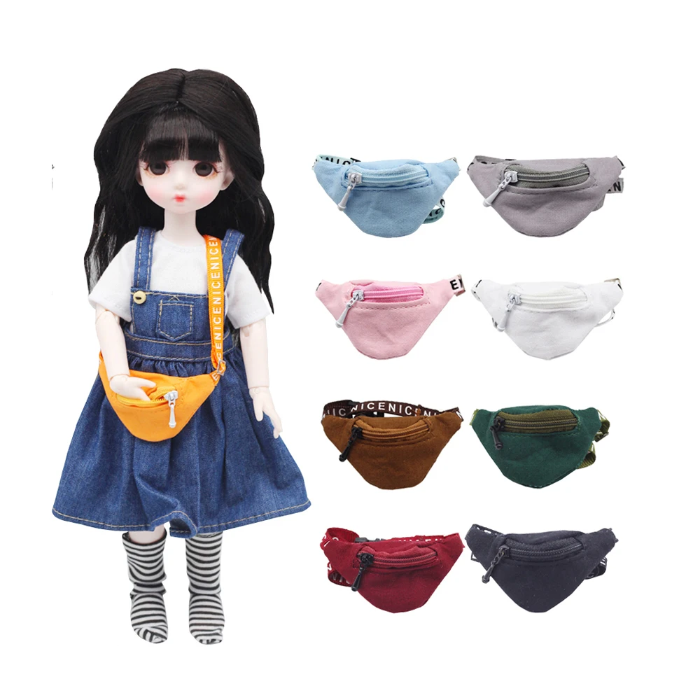 

15/20 см плюшевая кукла EXO через плечо, также подходит для 1/4 1/6 кукол BJD и салонных кукол, сумка для игрушек, аксессуары, лучший подарок для девоч...