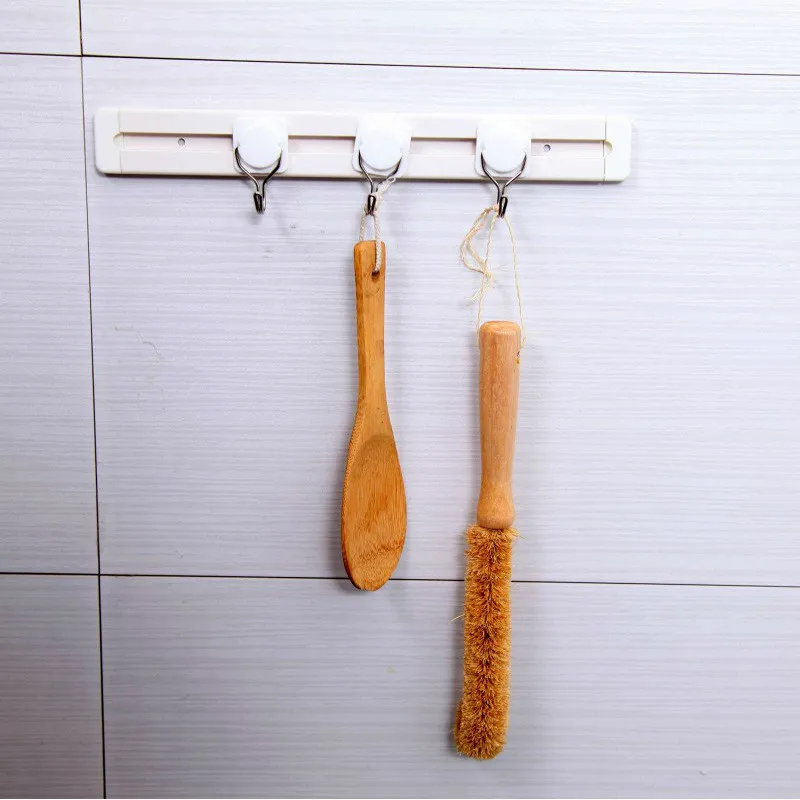 1 шт. натуральная Кокосовая коричневая антипригарная щетка для масла с длинной