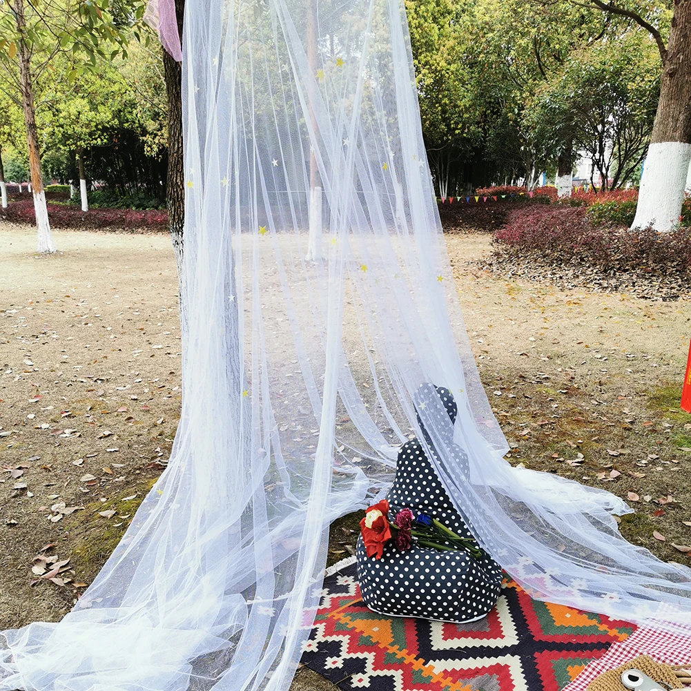 Кровать Навес светящиеся звезды легкая мечтательная москитная сетка