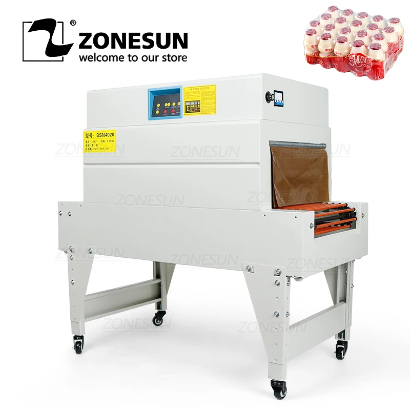 Термоусадочная пленочная упаковочная машина ZONESUN для косметики книги пищи