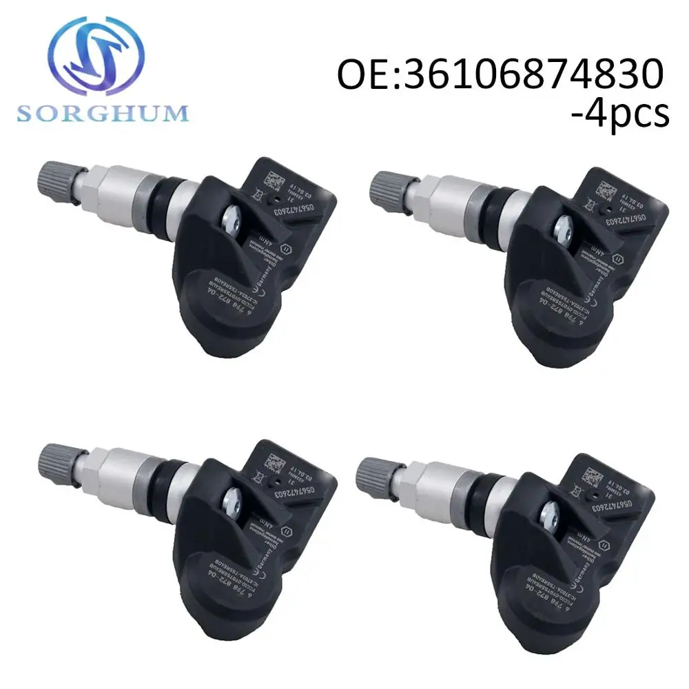 4 шт. 36106874830 TPMS датчик давления в шинах Подходит для BMW ROOLS ROYCE | Автомобили и
