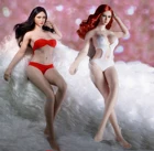 Женский комплект бикини с большой грудью, в масштабе 16