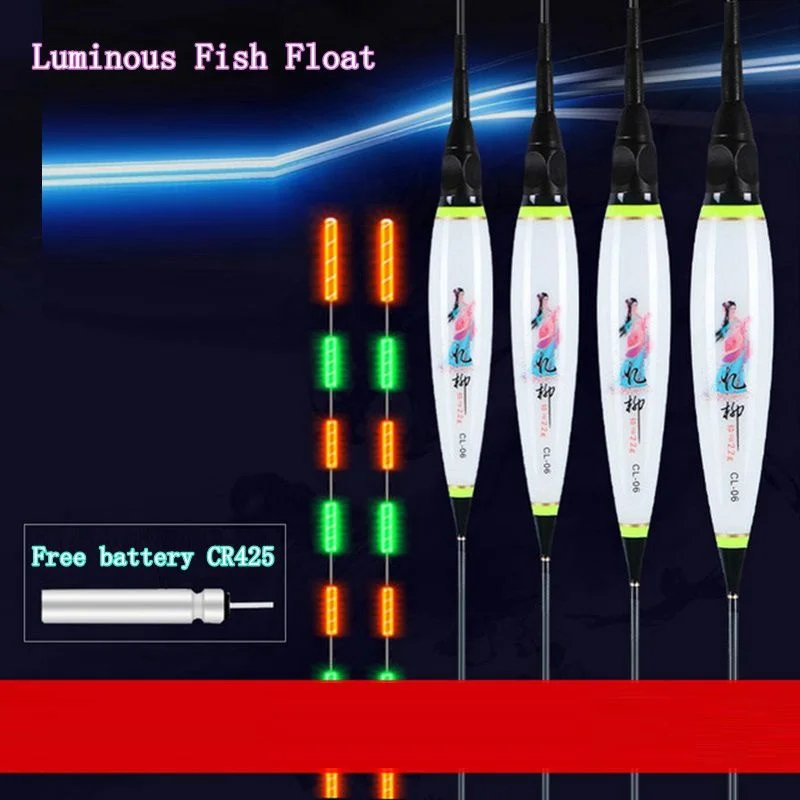 

Fishing Floats Smart LED Fishing Electronic Float Set+USB Charger Fish Bite Automaticl Remind Color Change Night Fishing