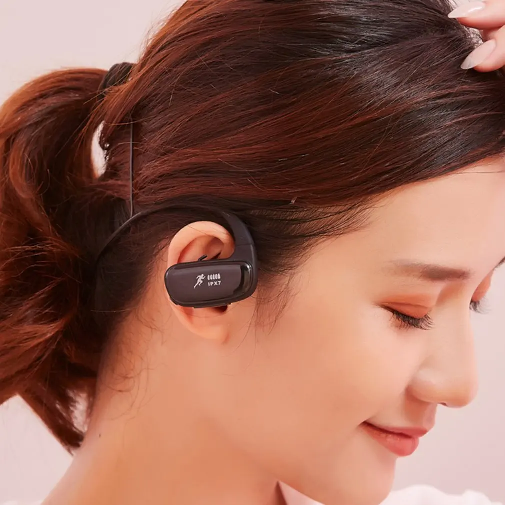 Беспроводные Bluetooth-наушники IPX8 водонепроницаемые наушники 16 ГБ mp3-плеер