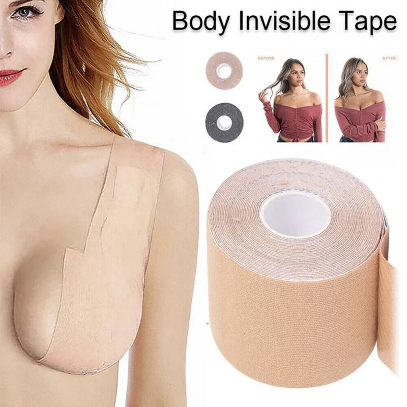 

1Roll Body Invisible Nipple Cover Breast Lifting Tape Push Up Stick Up Lift Boob Tape Women Breast Silicone Breast Stickers