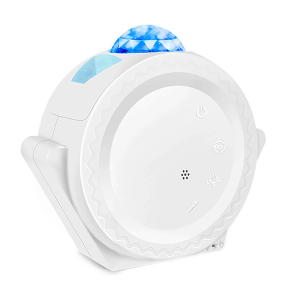 

Creative Starry Sky LED Projector Light Rechargeable Kids Moon Star Night Lamp for Kids Adults Bedroom Dec Christmas Gift